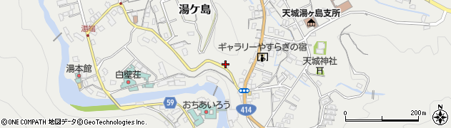 静岡県伊豆市湯ケ島2787周辺の地図