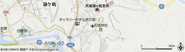 静岡県伊豆市湯ケ島301周辺の地図