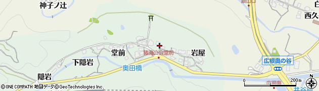 兵庫県川辺郡猪名川町猪渕蔵元周辺の地図