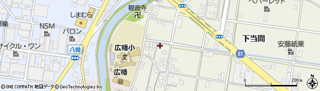 静岡県藤枝市下当間179周辺の地図