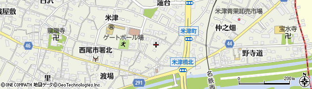 株式会社フジヤマ西尾営業所周辺の地図