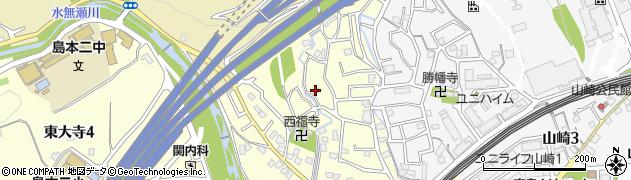 東大寺自治会集会所周辺の地図