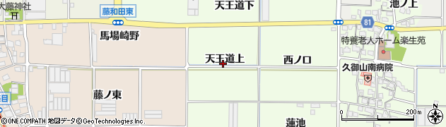 京都府久御山町（久世郡）坊之池（天王道上）周辺の地図