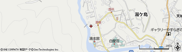 静岡県伊豆市湯ケ島1662周辺の地図