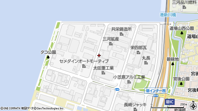 〒447-0854 愛知県碧南市須磨町の地図