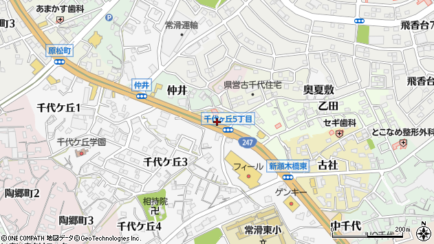 〒479-0069 愛知県常滑市折戸の地図