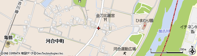 兵庫県小野市河合中町180周辺の地図