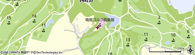 兵庫県川西市西畦野（金ヶ谷）周辺の地図