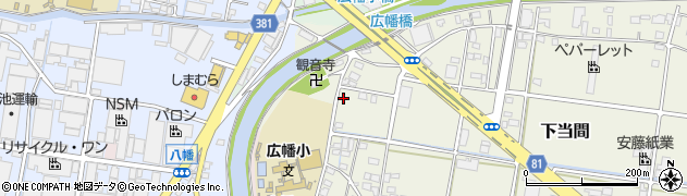 静岡県藤枝市下当間37周辺の地図