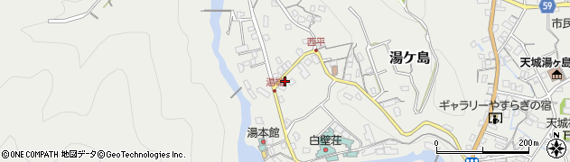 静岡県伊豆市湯ケ島1624周辺の地図