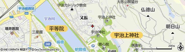 京都府宇治市宇治又振31周辺の地図