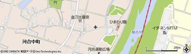 兵庫県小野市河合中町1350周辺の地図