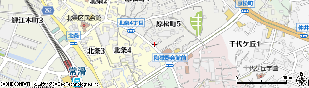 有限会社仁左松製陶所周辺の地図
