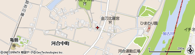 兵庫県小野市河合中町178周辺の地図