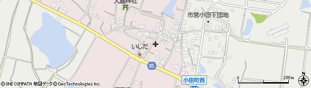 兵庫県小野市福住町413周辺の地図