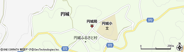 円城郵便局周辺の地図