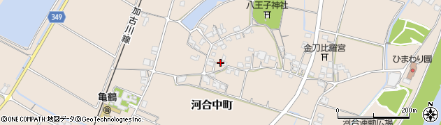 兵庫県小野市河合中町209周辺の地図