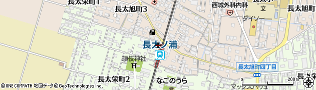 長太ノ浦駅周辺の地図