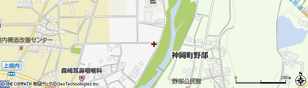 兵庫県たつの市神岡町西鳥井18周辺の地図