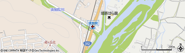 須加院周辺の地図