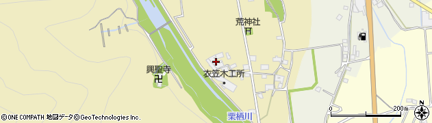 衣笠木工所周辺の地図