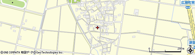 三重県鈴鹿市広瀬町周辺の地図