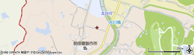 兵庫県三木市吉川町実楽周辺の地図