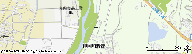 兵庫県たつの市神岡町野部91周辺の地図