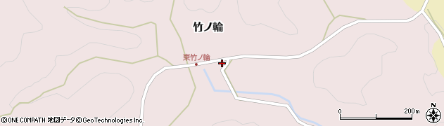 愛知県新城市竹ノ輪浜井場周辺の地図