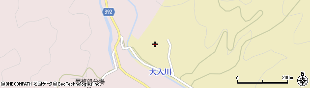 愛知県新城市吉川（後貝津）周辺の地図