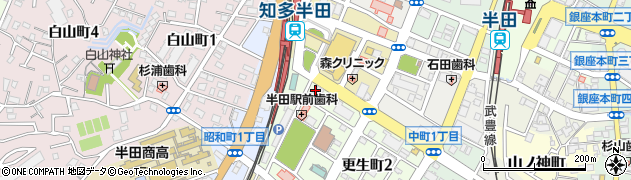 綜合警備保障株式会社　名古屋支社半田営業所周辺の地図
