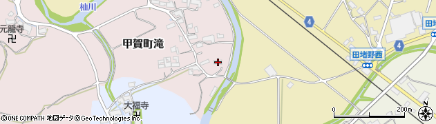 滋賀県甲賀市甲賀町滝31周辺の地図