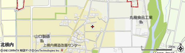 兵庫県たつの市神岡町上横内137周辺の地図
