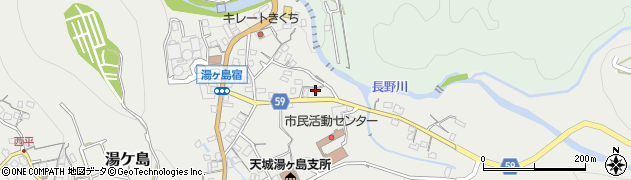 静岡県伊豆市湯ケ島131-2周辺の地図