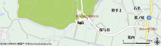 兵庫県宝塚市境野（丸山）周辺の地図