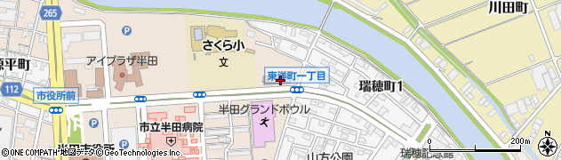 名古屋法務局半田支局　みんなの人権１１０番周辺の地図