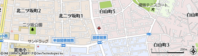 青井雅純行政書士事務所周辺の地図