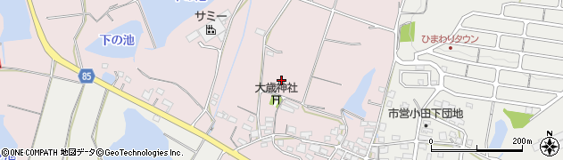 兵庫県小野市福住町494周辺の地図
