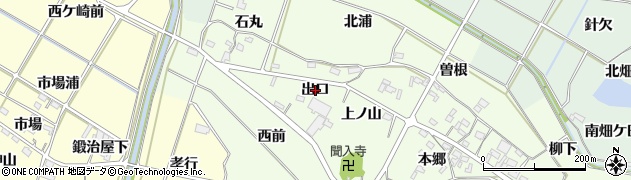 愛知県幸田町（額田郡）久保田（出口）周辺の地図