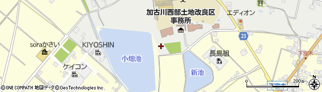 兵庫県加西市上宮木町521周辺の地図