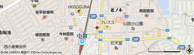 かっぱ寿司 宇治店周辺の地図