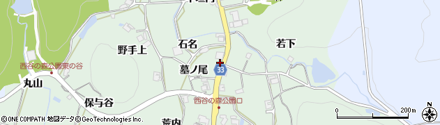 兵庫県宝塚市境野墓ノ尾10周辺の地図