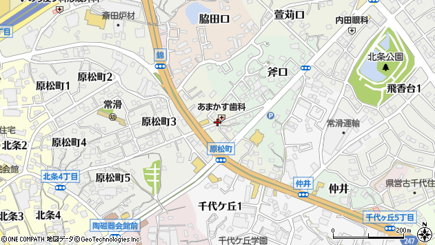 〒479-0065 愛知県常滑市長間の地図