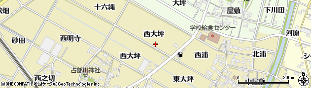愛知県岡崎市定国町周辺の地図