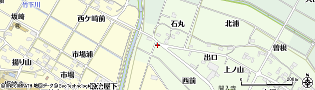 愛知県額田郡幸田町久保田石丸43周辺の地図