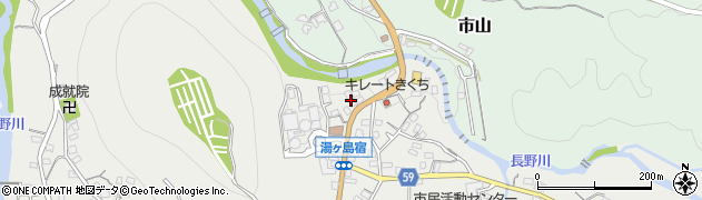 三島信用金庫湯ケ島支店周辺の地図