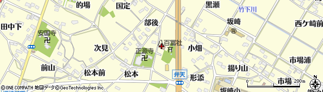 坂崎公民館周辺の地図