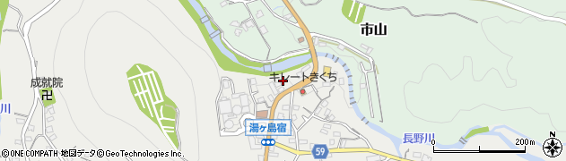静岡県伊豆市湯ケ島211周辺の地図