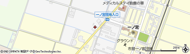 協和ガス株式会社　三重日酸工場周辺の地図