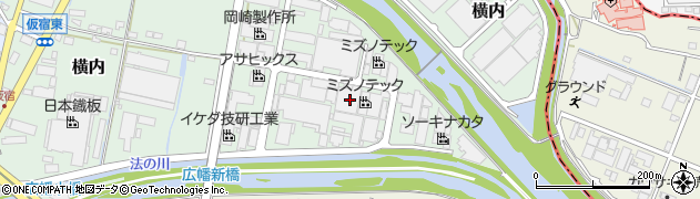 八木工業株式会社周辺の地図